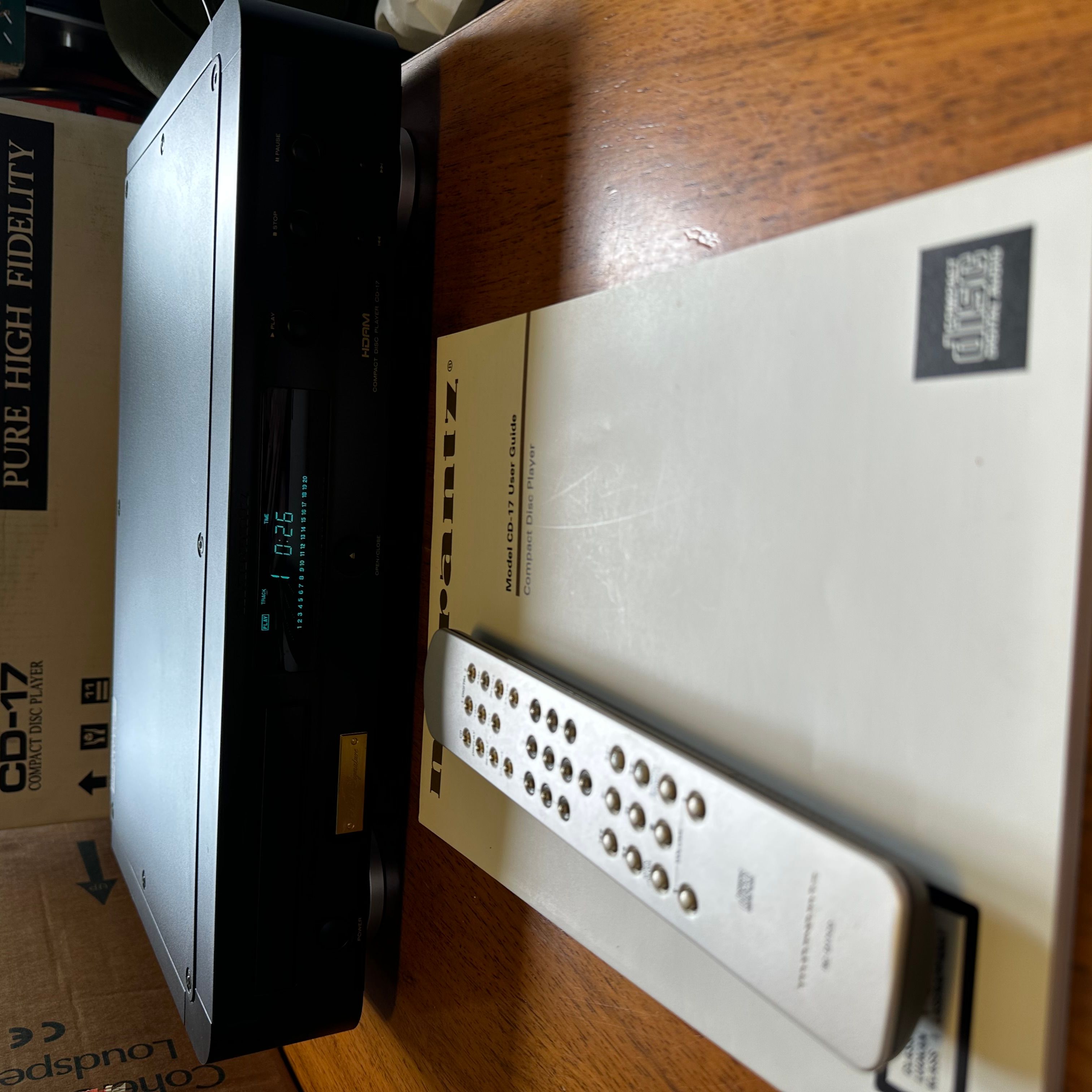 CDR775 Philips CD burner player