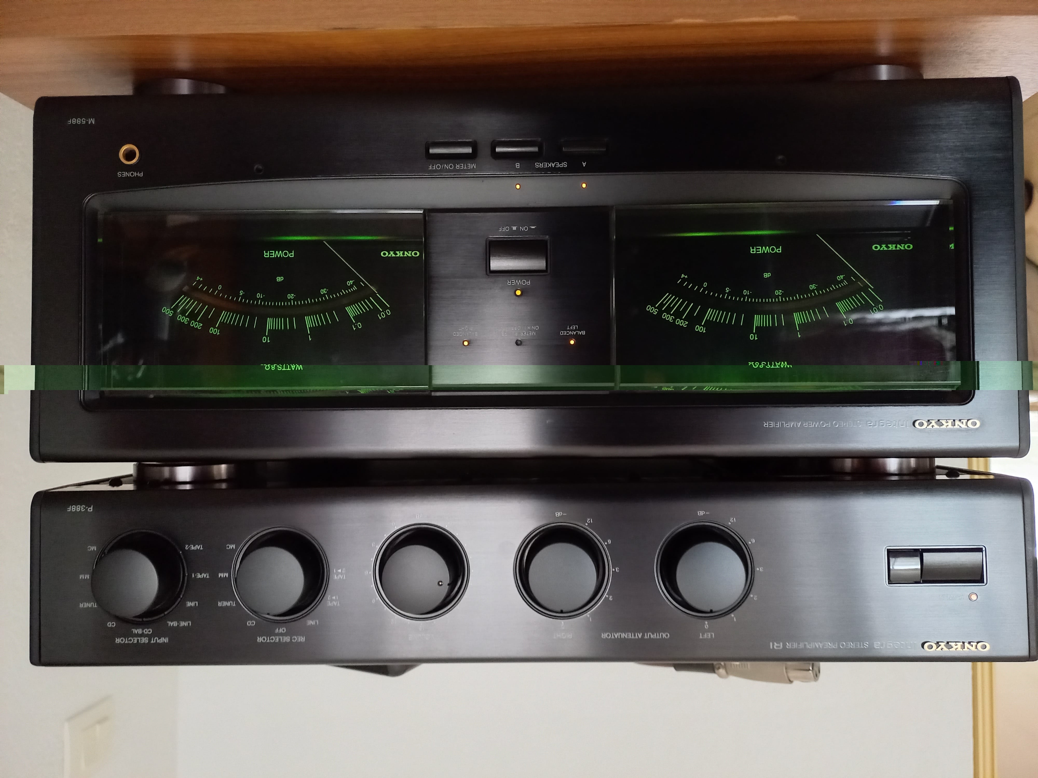 ONKYO Integra Amplifier M-588F and Preamp P-388F - - AV