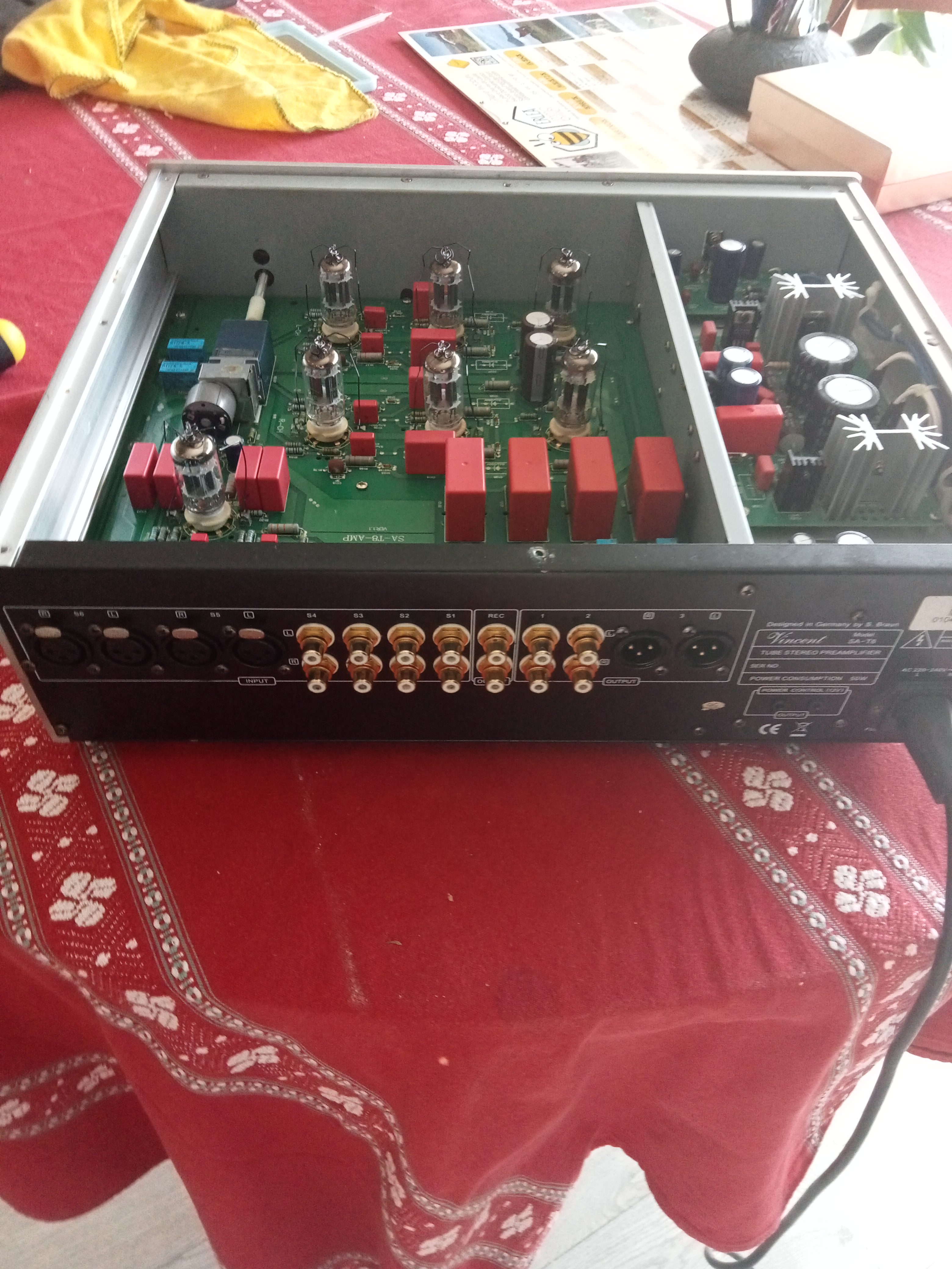 For sale vincen sat 8 tube preamp
